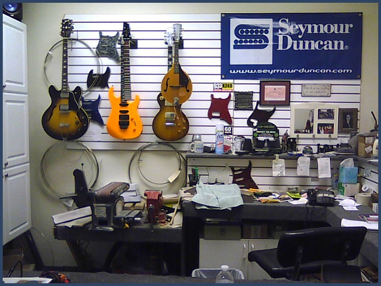 B & D Guitar Repair shop photo